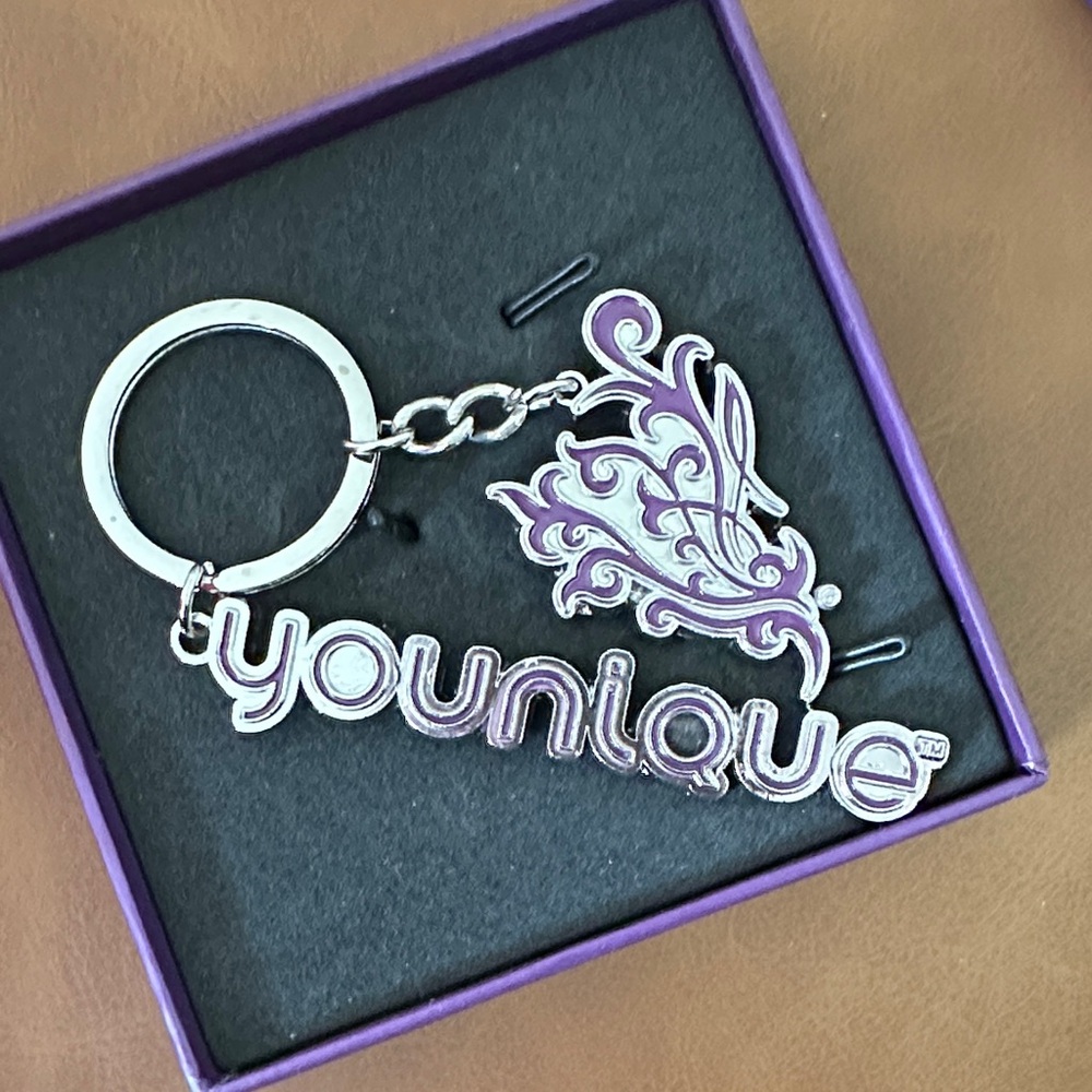 Younique Purple Keychain Accessory